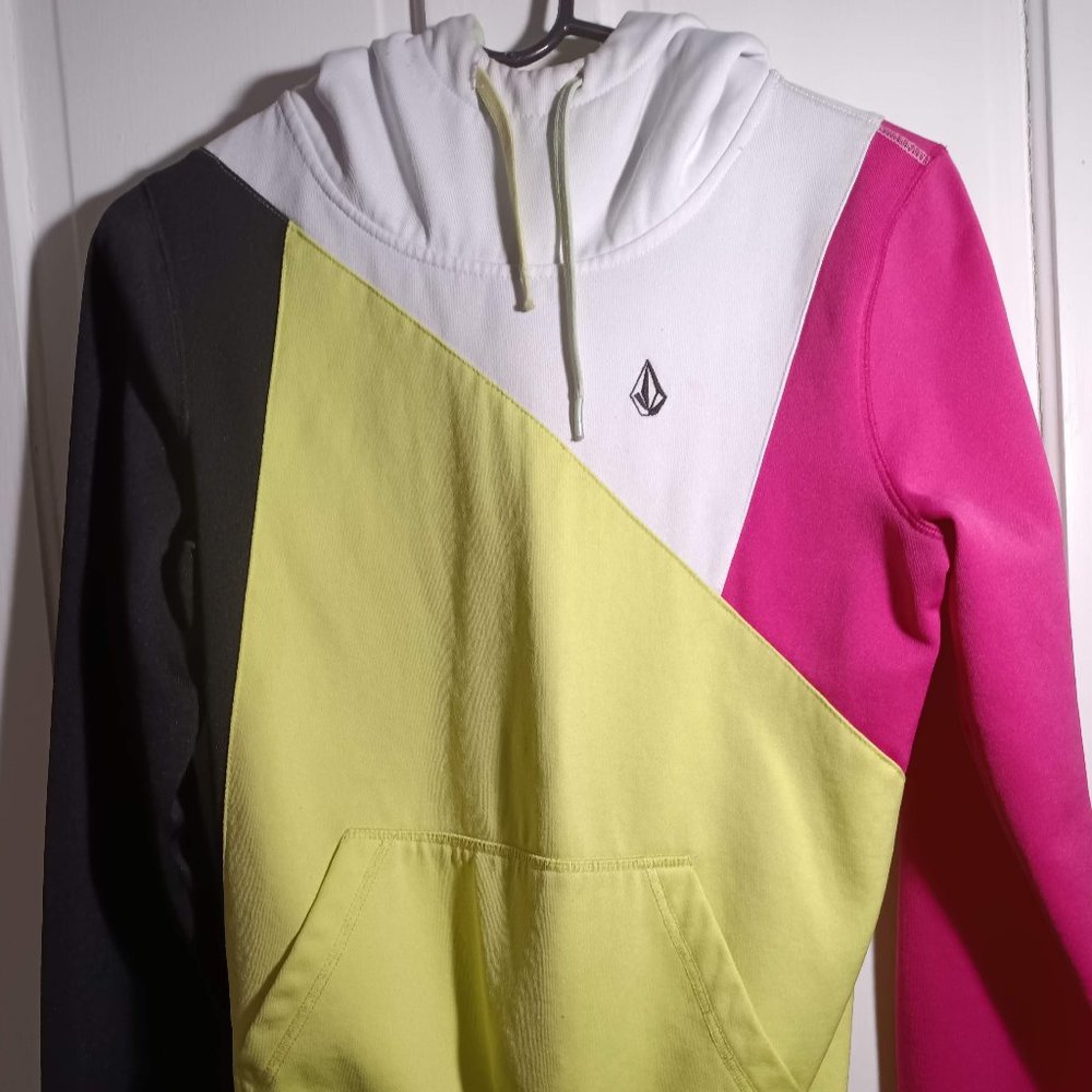 Multicolored Volcom Unisex Hoodie